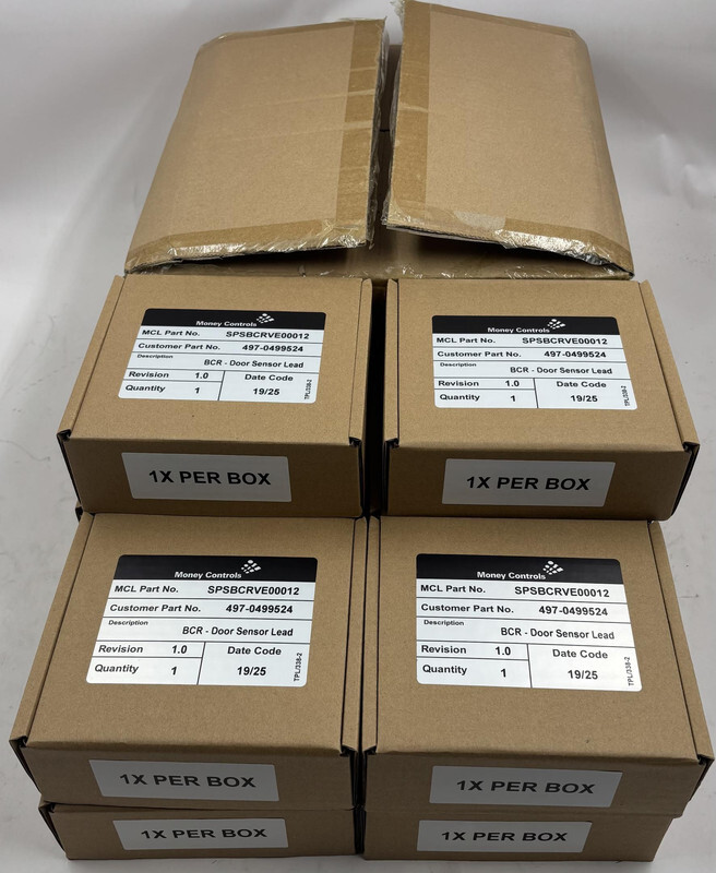 LOT OF 10 MONEY CONTROLS BCR-DOOR SENSOR LEAD SPSBCRVE00012 DOOR SENSOR PART