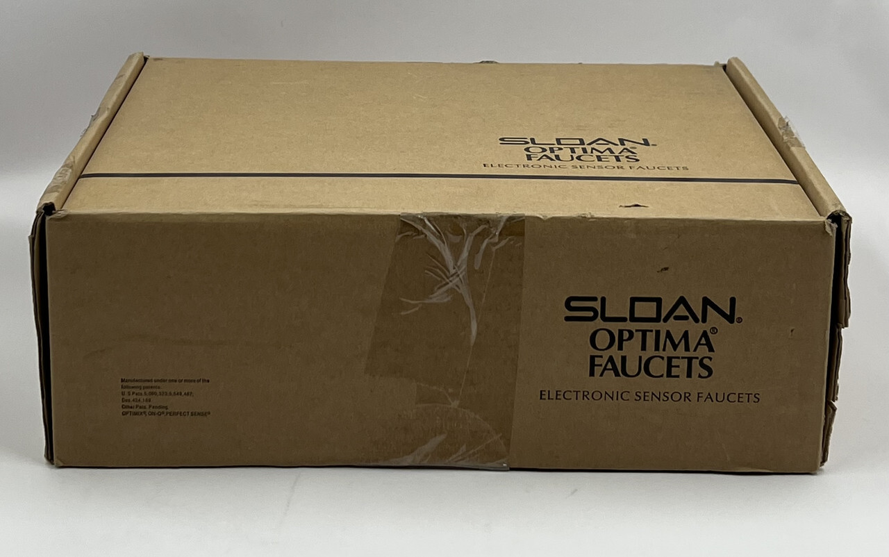 SLOAN OPTIMA PLUS EBF187-8-BDM BATTERY OPERATED SENSORED FAUCET CHROME 3315147BT