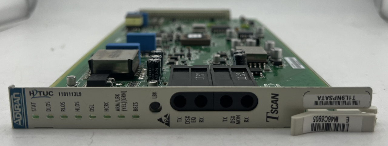 ADTRAN 1181113L9 TOTAL ACCESS TSCAN 2.0 H2TU-C TRANSCEIVER MODULE T1L9NPSATA