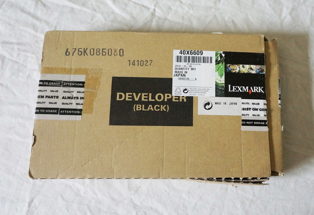 LEXMARK DEVELOPER BLACK 675K085030 NEW | MDG Sales, LLC