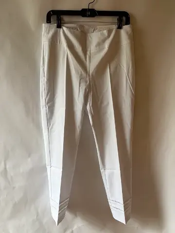 SOFT SURROUNDINGS WHITE PANTS WOMENS PM(10/12)