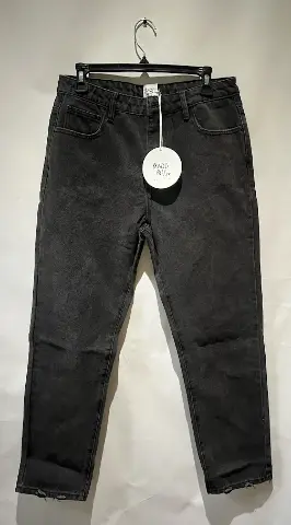 PRINCESS POLLY SECONDCITY JEANS WMNS BLACKS DENIM SIZE 8 411994