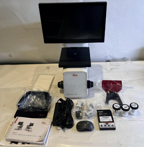 LEICA MICROSYSTEMS MATEO FL RUO FLUORESCENCE CELL CULTURE MICROSCOPE