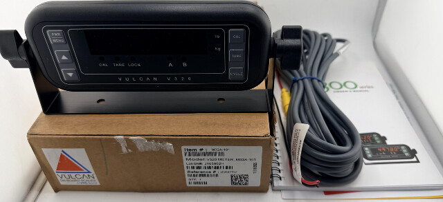 VULCAN V320 M32A-101 V300 SERIES 2 CHANNEL ON BOARD SCALE METER