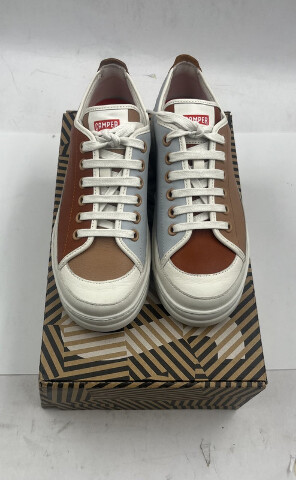 CAMPER K201626-012 TWINS WOMENS CASUAL SNEAKERS MULTI COLOR LEATHER EU 39 US 8.5