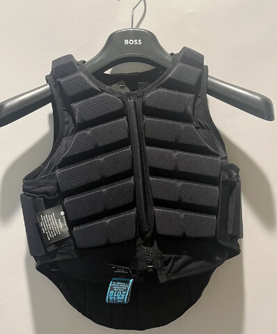 RACESAFE MOTION3 BLACK MEDIUM LONG YOUNG RIDER BODY PROTECTOR VEST M3YMLONGBLACK