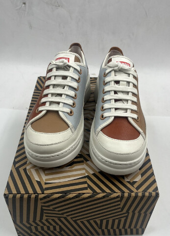 CAMPER K201626-012 TWINS WOMENS CASUAL SNEAKERS MULTI COLOR LEATHER EU 36 US 6