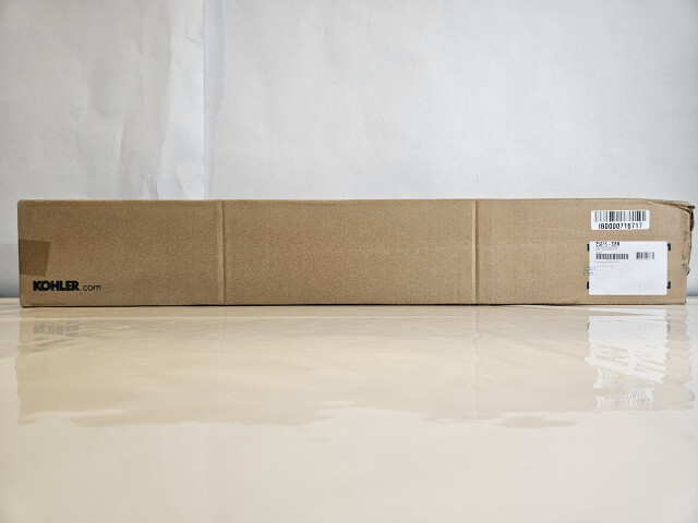 KOHLER 25815-CBB VANITY QUARTZ BACKSPLASH 4" X 30" CALACATTA