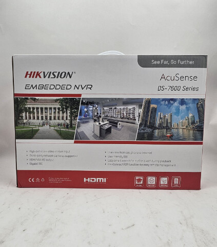 HIKVISION DS-7600 NETWORK VIDEO RECORDER ACUSENSE NVR 
