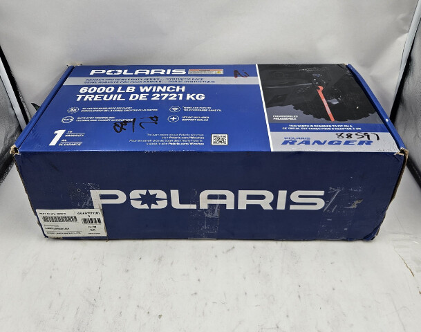 POLARIS PRO SERIES 6,000 LB WINCH KIT WITH SYNTHETIC ROPE FOR RANGER UTV 2889276