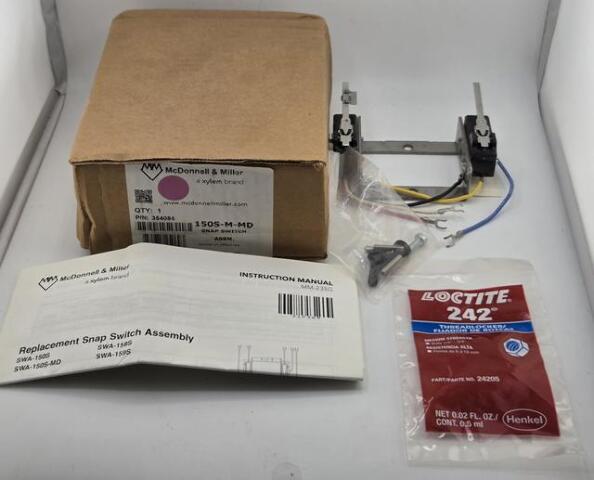 MCDONNELL & MILLER SWA150S-M-MD 354086 SNAP SWITCH ASSEMBLY FOR SWA150S/SWA159S