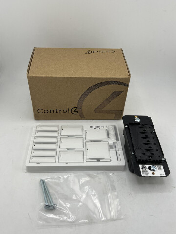 CONTROL 4 SMART HOME CONFIGURABLE KEYPAD RS-485 CONTROL4 C4-KCB-WH