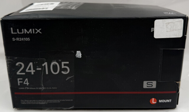 PANASONIC LUMIX S-R24105 S 24-105MM F4 L-MOUNT MACRO O.I.S CAMERA LENS