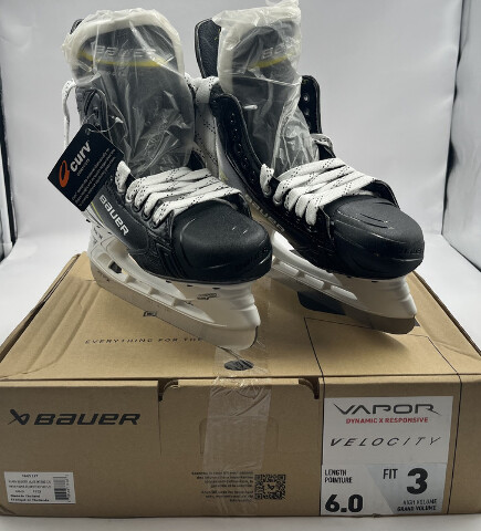 BAUER 1065177 VAPOR VELOCITY DYNAMIC X RESPONSIVE HOCKEY SKATE US 6 FIT 3 EU 39