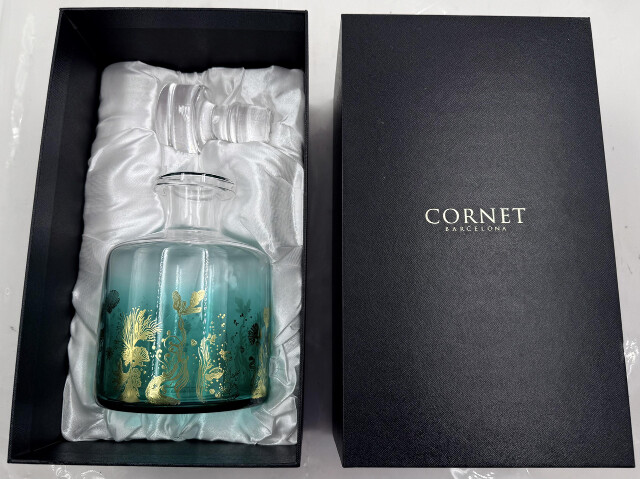 CORNET BARCELONA OCEAN MAJESTY WHISKEY DECANTER W/ EXCLUSIVE STORYBOOK
