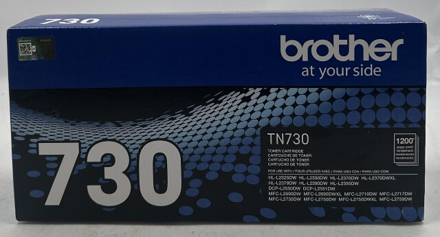 BROTHER GENUINE TN730 PRINTER TONER CARTRIDGE HL-L2325DW"