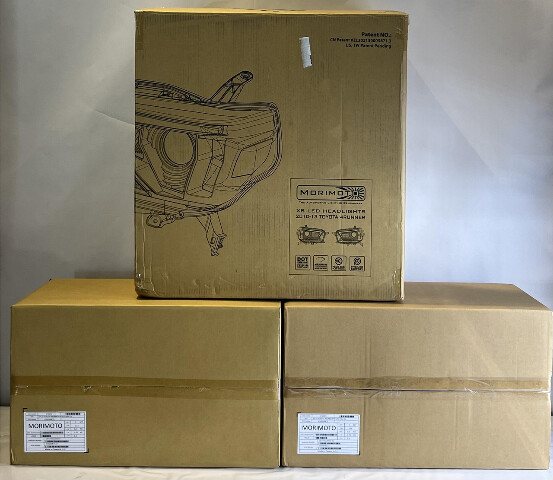 MORIMOTO XB XBLED HEADLIGHTS FOR 2010-19 TOYOTA 4RUNNER LF559 PAIR