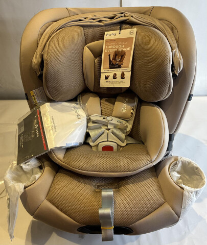 CYBEX CALLISTO G 360 SENSA US/ALMOND BEIGE-BEIGE ROTATING ALL-IN-ONE CAR SEAT