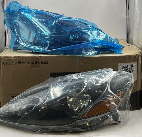 KARSPAREHUB TYSN06 HEADLIGHTS FOR 2006-2010 TOYOTA SIENNA CHROME AM3-L