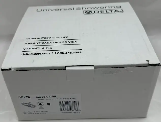 DELTA 52688-CZ-PR UNIVERSAL SHOWERING LUMICOAT CHAMPAGNE BRONZE H2O SHOWER HEAD