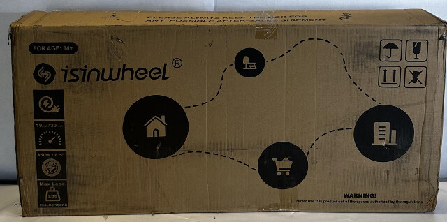 ISINWHEEL S9 PRO FOLDABLE ELECTRIC SCOOTER WITH BLUETOOTH FEATURE