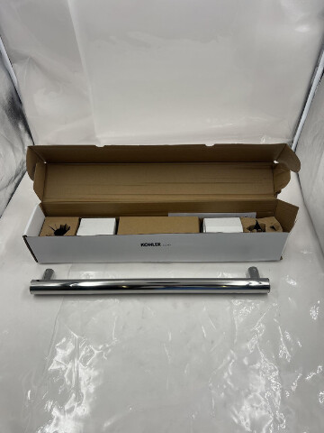 KOHLER PURIST 18-INCH GRAB BAR IN VIBRANT BRUSHED NICKEL
