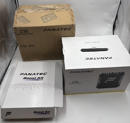 FANATEC CSL DD WHEEL BASE DIRECT DRIVING SIMULATOR WITH BOOST KIT 180