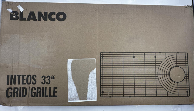 BLANCO INTEOS 443345 STAINLESS STEEL 33 INCH SINK GRID WORKSTATION SINK