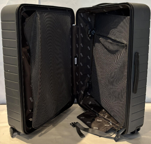 AWAY THE MEDIUM GREY SUITCASE LUGGAGE HARDSIDE 27X20X12 AIR TRAVEL LUGGAGE