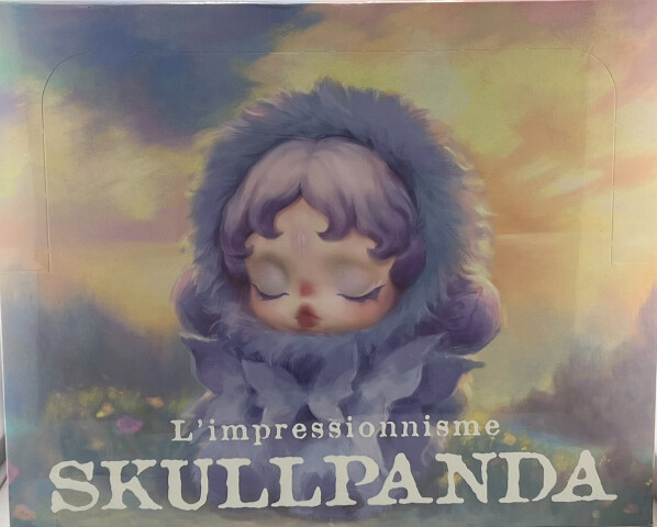 POP MART SKULLPANDA L'IMPRESSIONNISME IMPRESSION SERIES BLIND SEALED 9 PACK