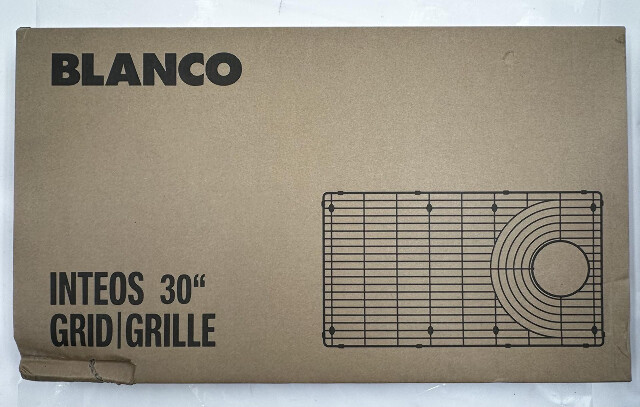 BLANCO INTEOS 443344 STAINLESS STEEL 30 INCH SINK GRID WORKSTATION SINK