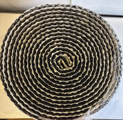 RADONAWAY SOIL GAS MAT 20INCH WIDE X O.8" THICK 50FT ROLL RADON COLLECTOR MAT