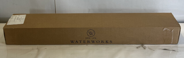 WATERWORKS LUDLOW VOLTA 18" SINGLE TOWEL BAR IN NICKEL
