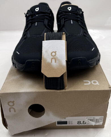 ON CLOUD 6 RUNNING 3MF10071043 BLACK/BLACK WOMENS SIZE 8.5 EU 40 ATHLETIC SHOES