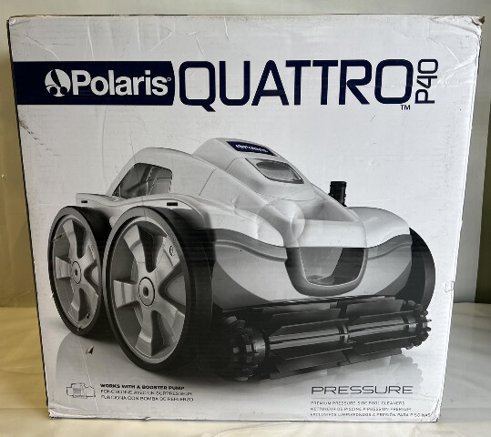 POLARIS QUATTRO P40 PRESSURE-SIDE AUTOMATIC POOL CLEANER VACUUM 4WD