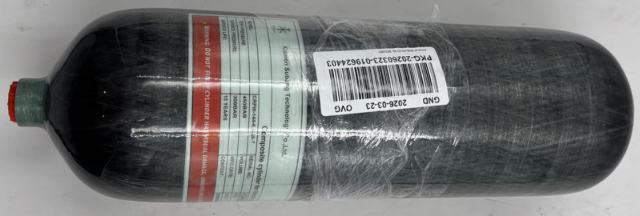 TUXING CRPIII-144-6.8-30-T COMPOSITE CYLINDER FOR BREATHING APPARATUS