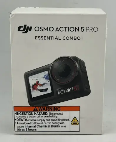 DJI OSMO ACTION 5 PRO ESSENTIAL COMBO 1/1.3" CMOS SENSOR AC004