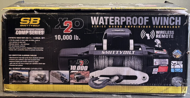 SMITTYBILT GEN2 X2O 10,000 LB. WATERPROOF WINCH WOUND AMPHIBIOUS TECHNOLOGY