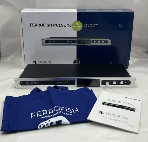 FERROFISH PULSE 16 16 IN X 16 OUT AD/DA ADAT CONVERTER 537-082-687 MADI