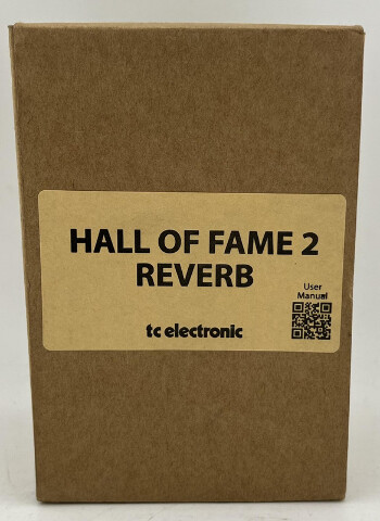 TC ELECTRONIC HALL OF FAME 2 REVERB PEDAL EFFECTS GUITAR PEDAL
