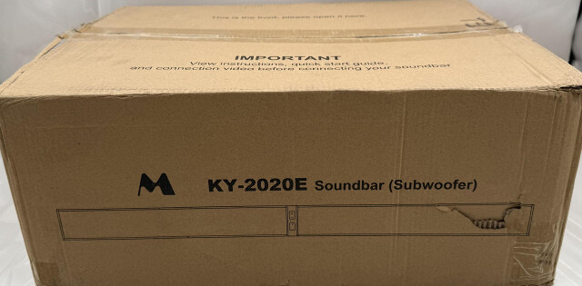 MZEIBO KY-2020E 2.1 CHANNEL 120W BLUETOOTH SOUNDBAR WITH SUBWOOFER SYSTEM