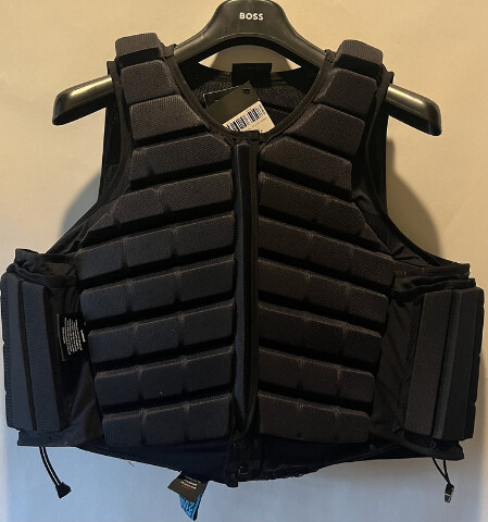 RACESAFE MOTION3 ADULT XL TALL/SHORT BLACK BODY PROTECTION VEST M3AXLTSHORTBLACK