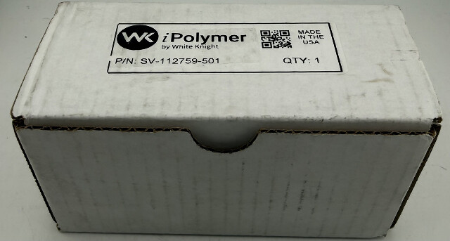 IPOLYMER BY WHITE KNIGHT SV-112759-501 49I SOLENOID VALVE TYPE 123