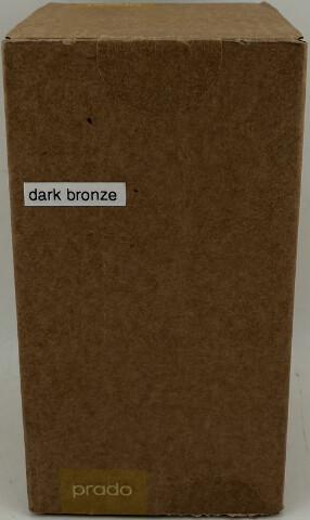 PRADO ACROBAT MINI LONG DARK BRONZE BRASS EMPTY CYLINDER LIGHT FIXTURE HOUSING
