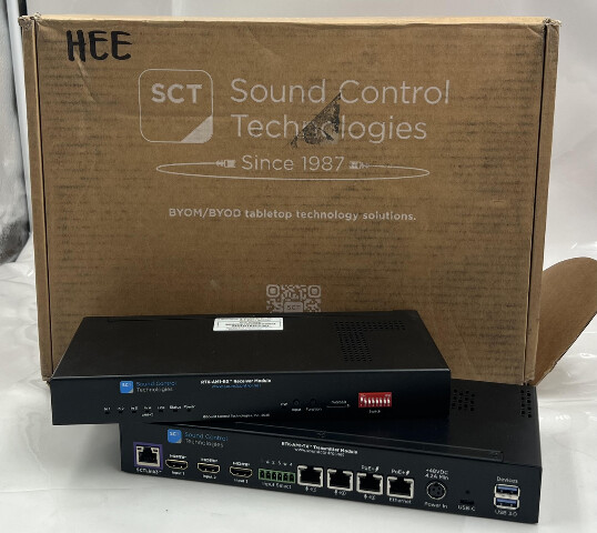 SOUND CONTROL RTK-AM1-C CONFERENCE ROOM TABLE EXTENSION KIT TX & RX FOR CISCO