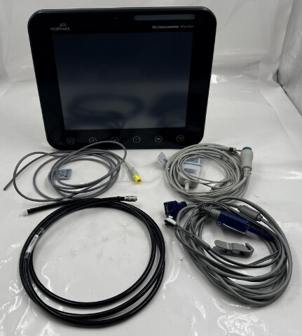 MIDMARK 8019-002 MULTIPARAMETER TOUCH MONITOR 12" WITH ACCESSORIES