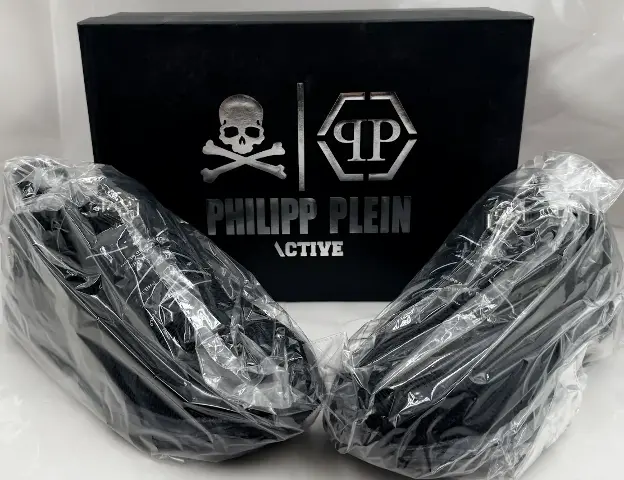 PHILIPP PLEIN ACTIVE RUNNER HYPER $HOCK UACS USC0077 PTE003N 02 BLACK S 46 SHOES