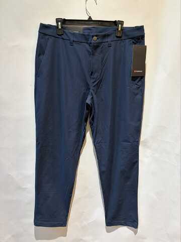 LULULEMON MEN'S ABS CLASSIC-FIT TROUSER WARPSTREME 34 X 30" LM5A05AS TRNV NAVY