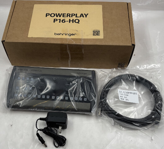 BEHRINGER POWERPLAY P16-HQ 16 CHANNEL PERSONAL MONITORING MIXER