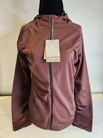 ON RUNNING 1WE10330398 CLIMATE ZIP HOODIE MULBERRY M MEDIUM